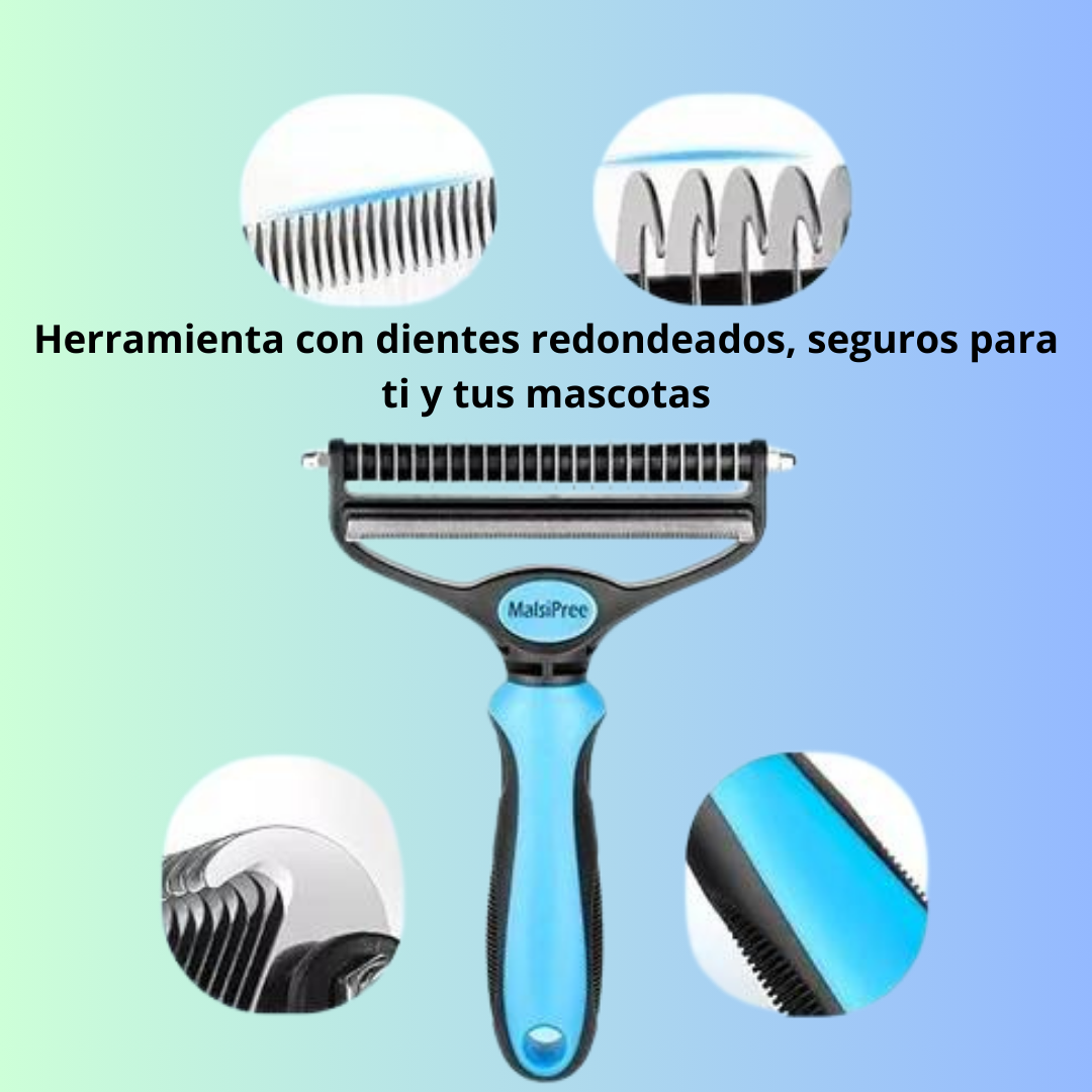 Cepillo Profesional MalsiPree para Perros y Gatos